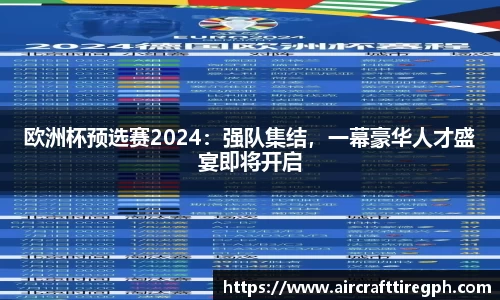 欧洲杯预选赛2024：强队集结，一幕豪华人才盛宴即将开启